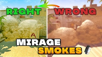 CS2 Mirage A Smokes Guide | Best Lineups & Easy Setups