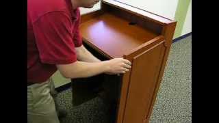 Patented Folding Lectern