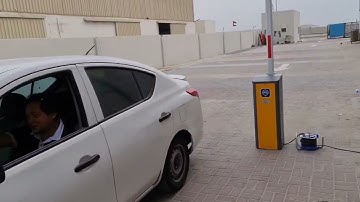 Gate barrier in UAE from secure life #gatebarriers #gatebarrier #gate #security #secure