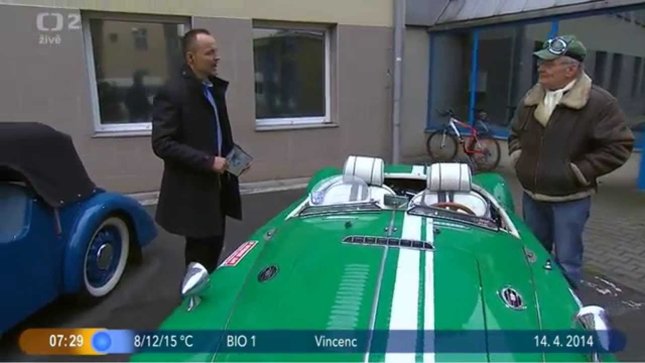 ČT Dobré ráno - Před Veteran Rallye Ostrava 2014 - 2.díl