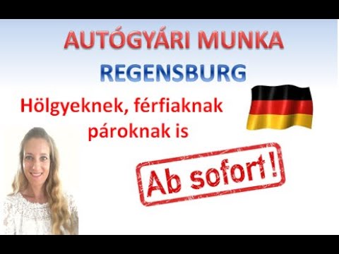 Autógyári munka Németországban