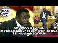 Outrecuidance amougou belinga gronde lambassadeur du cameroun en centrafrique nicolas nzoyoum