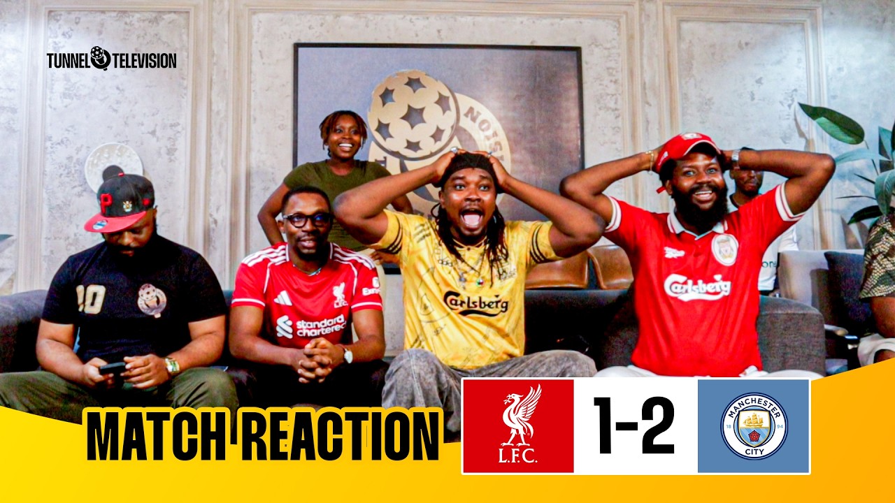 Liverpool 1-2 Manchester City | Full Fan Reactions | Szoboszlai Silva Haaland 