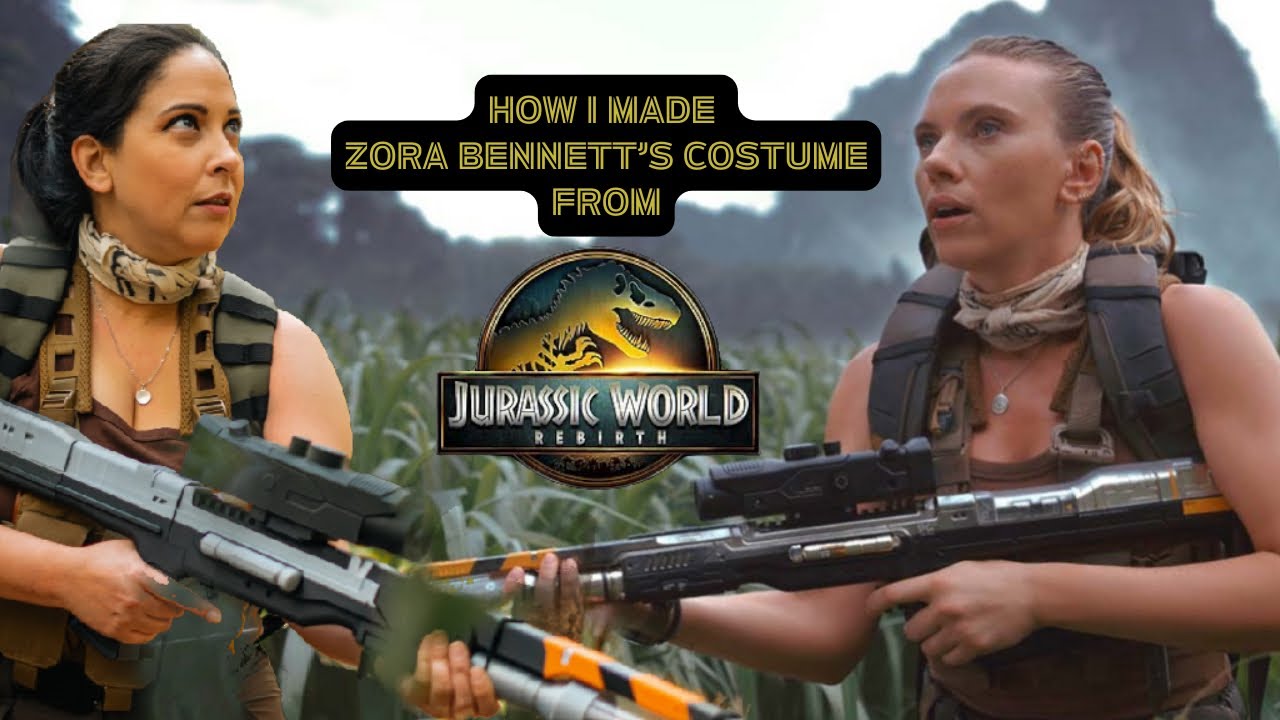 How I Made Zora Bennett’s Costume from “Jurassic World Rebirth” (with only 5 references!)