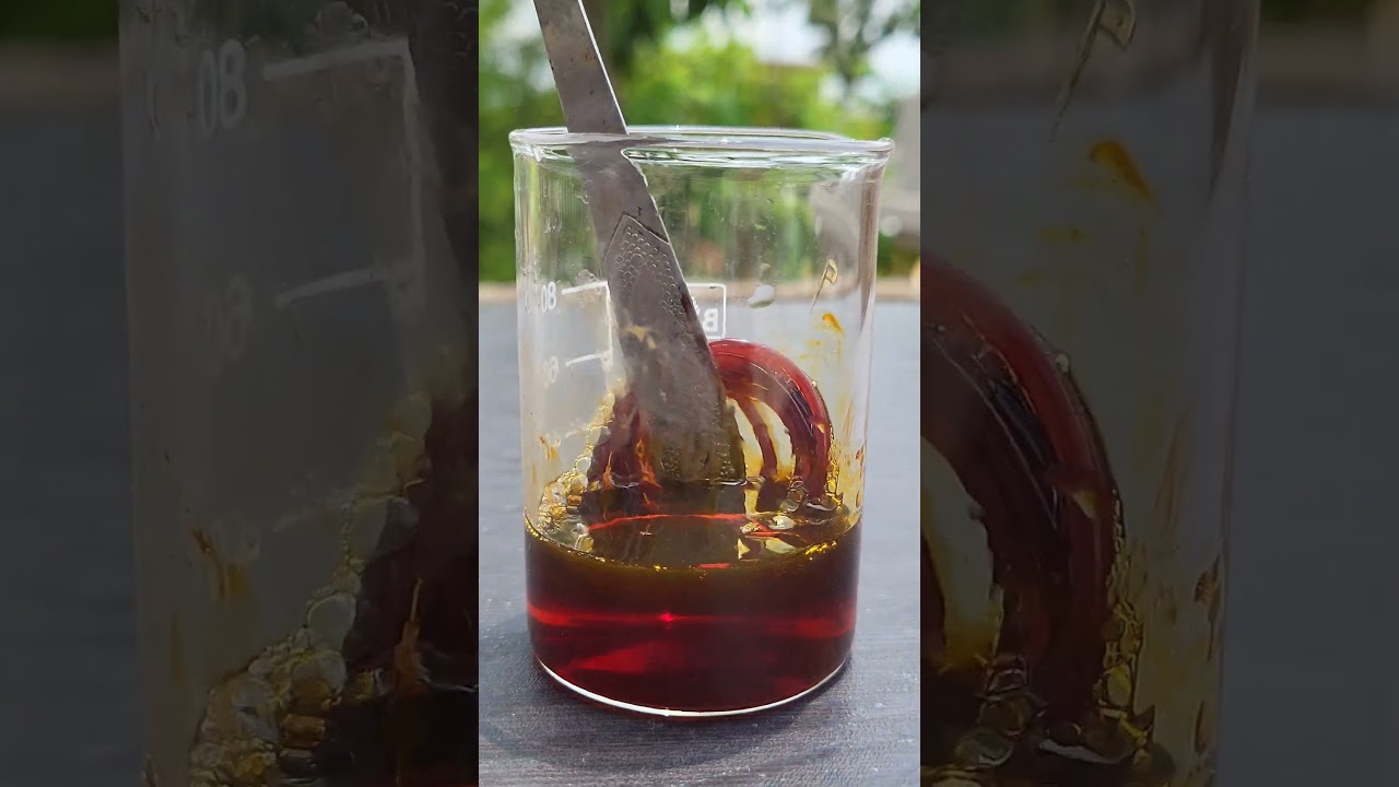 Rubber  to Sulphuric acid || 