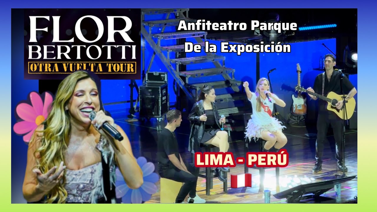Flor bertotti / Floricienta de Vuelta y otra vez en Perú 🇵🇪