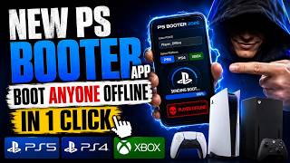 NEW PS Booter App - This is How to BOOT ANYONE OFFLINE in 1 CLICK on  PS5 PS4 XBOX