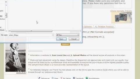 Guide to create a Bifold Funeral Program