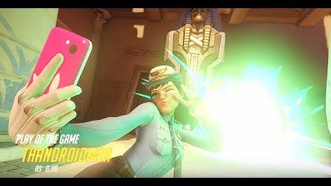 Sextuple kill with a single D.Va ultimate in Overwatch