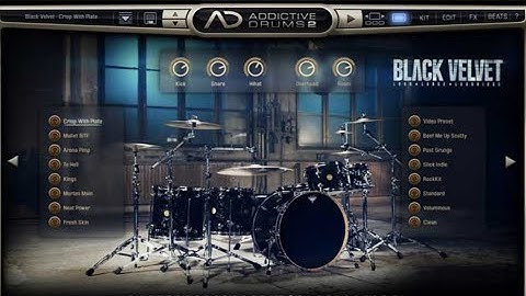 Separate output mode in Addictive Drums 2 to individual instrument