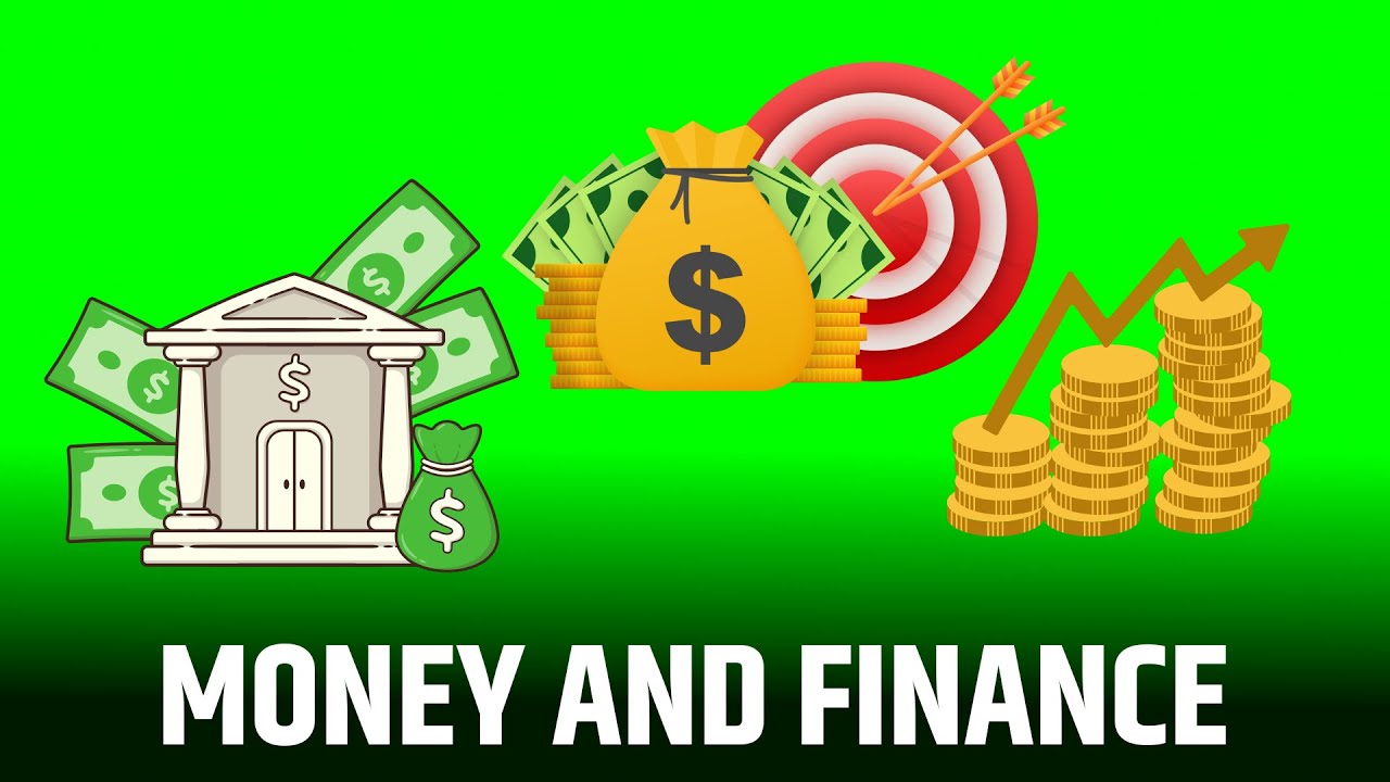Money & Finance || Icons || Green Screen || Chroma Key || Content For Creators
