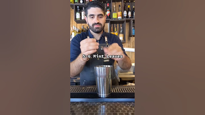 The Mojito, one of the most classic rum cocktails ever!