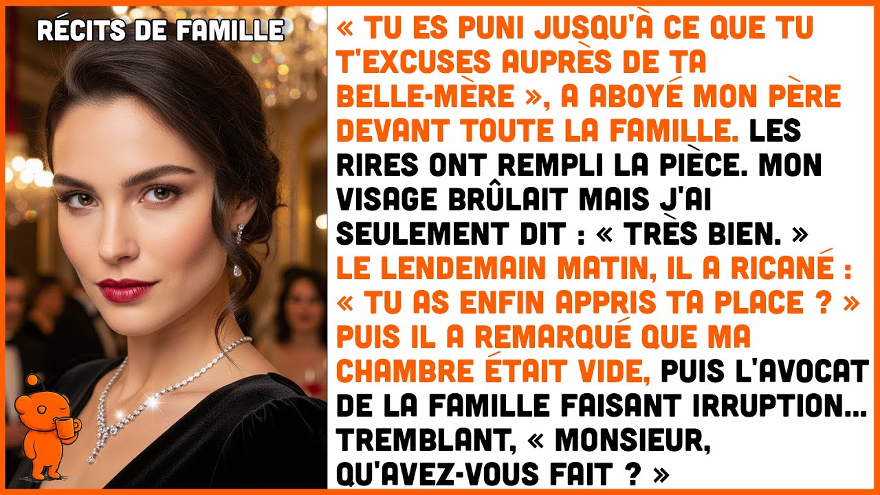 Mon père m'a puni pour sa nouvelle femme… puis il a perdu un contrat de 50 millions.