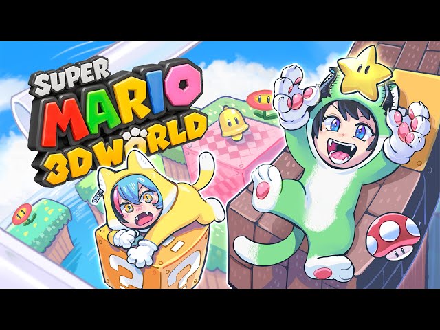 Cat play date w Kyo! 【COLLAB SUPER MARIO 3D WORLD DELUXE】 【NIJISANJI EN | Ren Zotto】のサムネイル