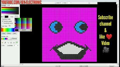 How to create animation ||Pixel animation create with LED Build Software ||