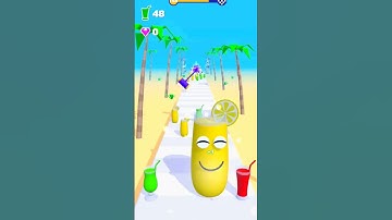 Juice Run Max Level Gameplay Short video Android Walkthrough iOS #game #gaming #gameplay More Gaming