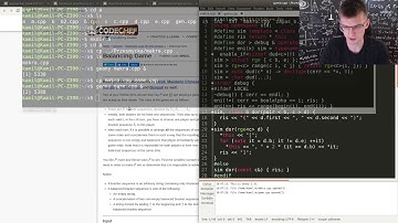 Codechef September Cook-off Screencast (3rd place)