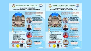 🔴 SEMINAR ONLINE PENGANTAR KITAB SUCI PERJANJIAN LAMA & PERJANJIAN BARU (1 SEPTEMBER 2025)