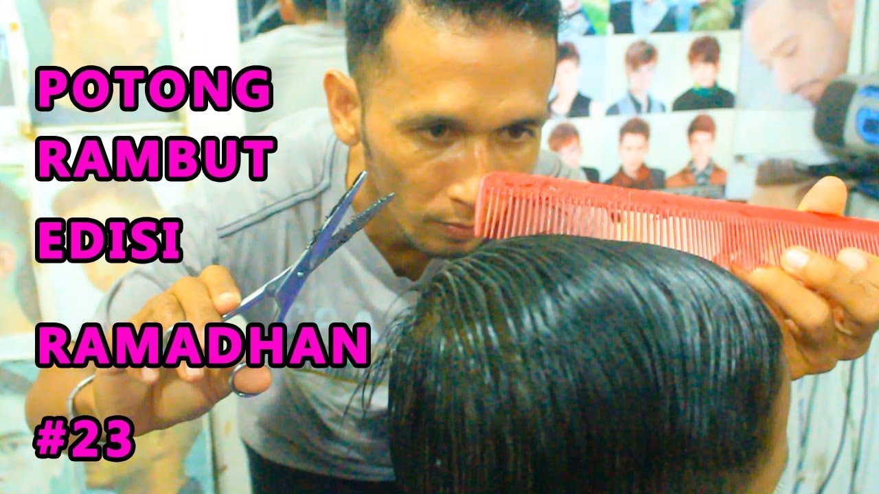 MENYELAMAT KAN Korban  Potong  Rambut  Indonesianbarber 44 