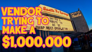 A Vendors Walkthrough at a Swap Meet
