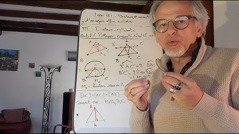 Leçon 161-Distances et isométries d