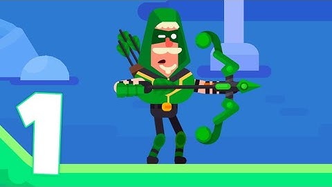 Bowmasters Gameplay Robin the Quickshooter Walkthrough Part 01