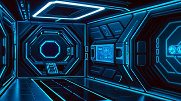 Blender with Stable Diffusion XL Tutorial - Spaceship interior