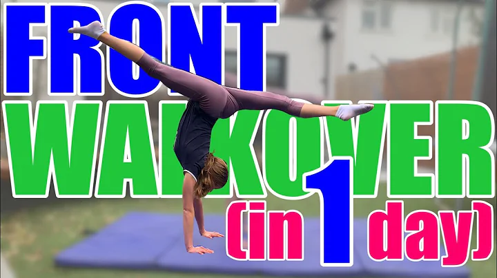 HOW TO FRONT WALKOVER | learn a forwards walkover in 1 day