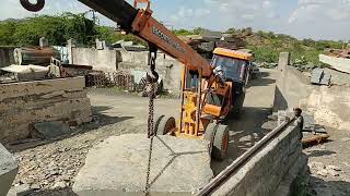 Silver Gray Block Hydra Crane Lifting || Hydra Crane Work Process | हाइड्रा क्रेन मशीन #block #viral