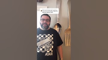 How to estimate shipping costs  #short