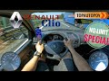 Renault Clio 1 2 43kW 89 4K60 INSANE DRIVE POV NO ABS Braking Acceleration Dirty Drive