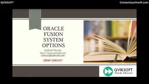 Oracle Fusion Receivables System Options
