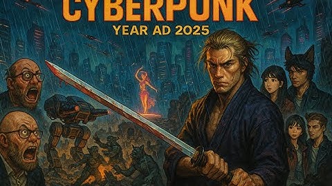 You Live In Cyberpunk Year A.D. 2025 - Orcbrand