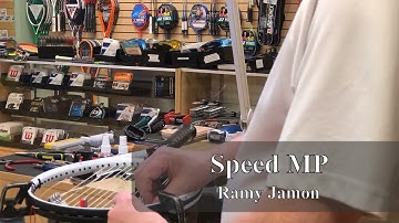 Time Lapse: How to String a Head Speed MP Tennis Racquet Ramy Jamon