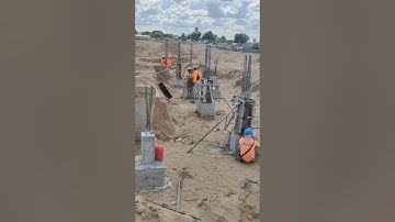 Technical Install stump column formwork and casting concrete