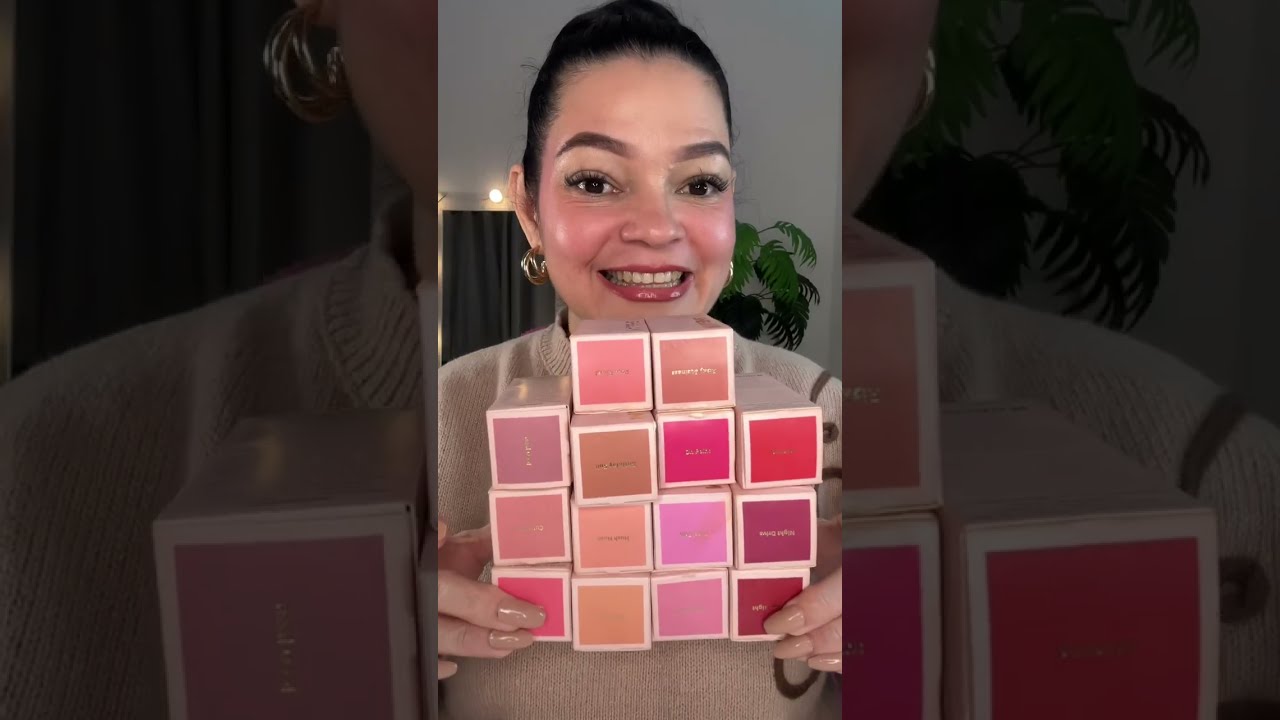 Probando l colección Color Bloom líquido de blush 