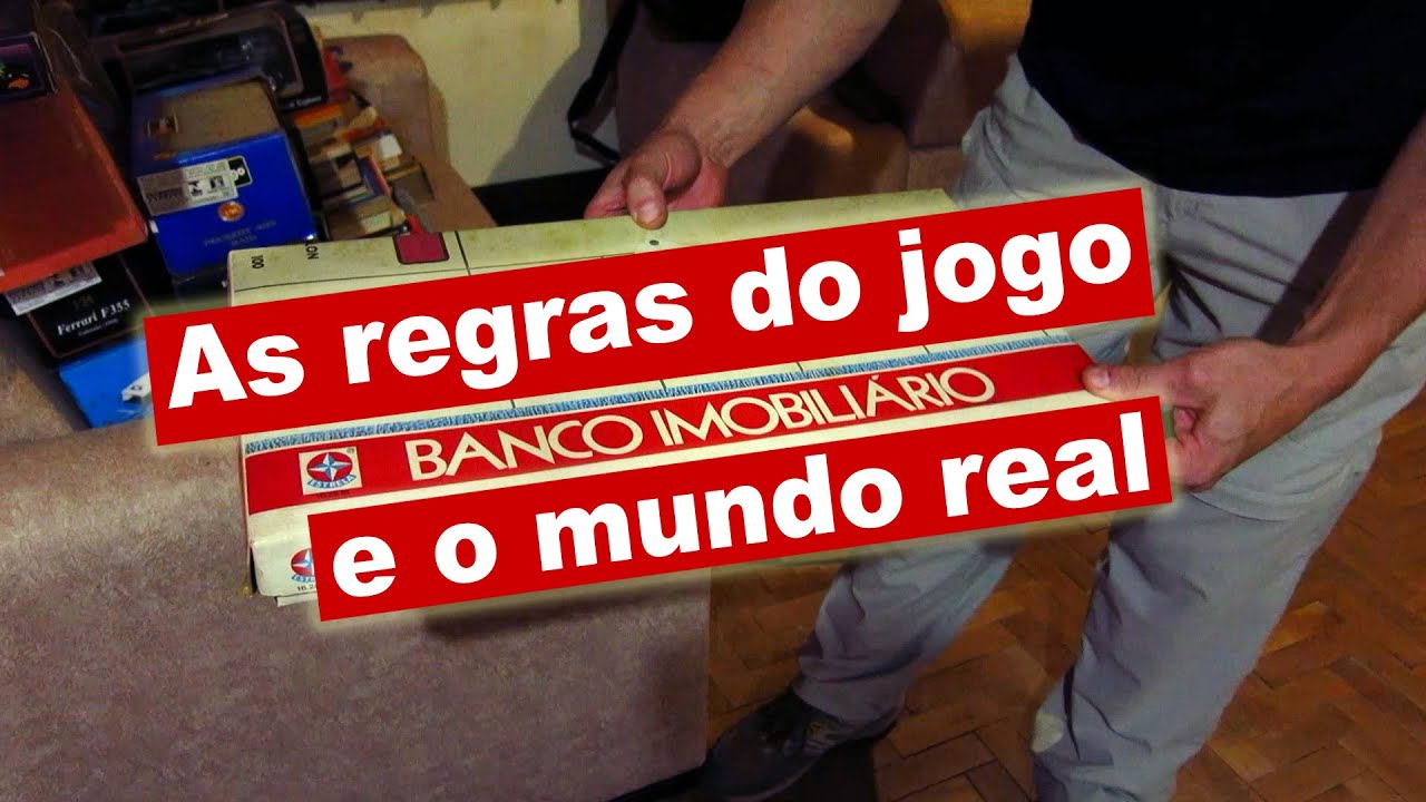 Regras do jogo Banco Imobiliário (Monopoly) e sua pequena semelhança c/o  mundo real do capitalismo 