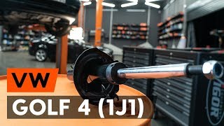 Kako zamenjati Blažilnik GOLF IV (1J1) - video priročniki po korakih