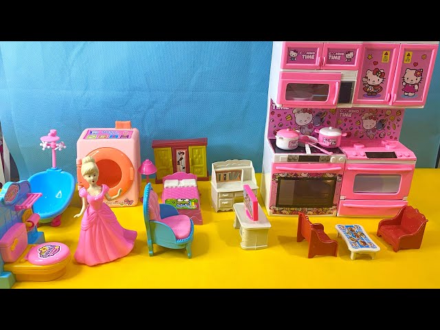 Barbie kitchen set 90s clearance