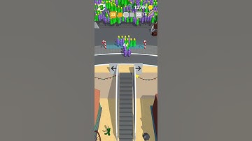 Escalators Level 22 #escalators #escalator #people #run #rungame