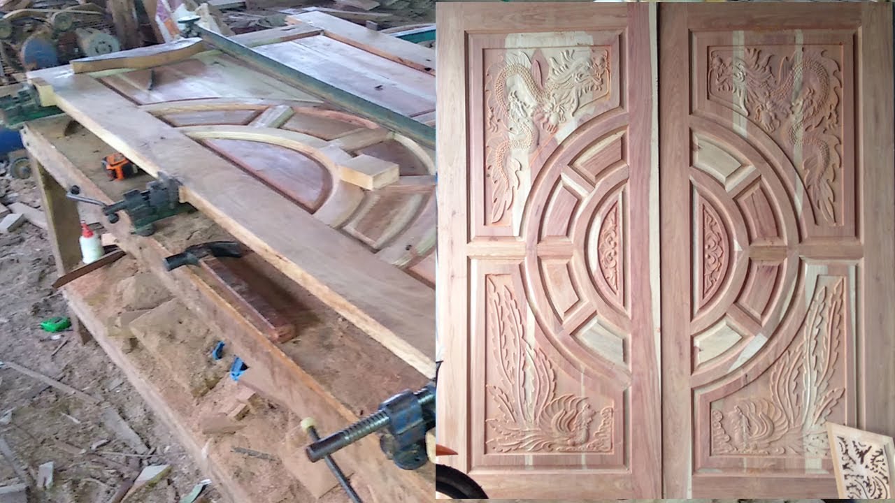 | Easy Woodworking | การทำประตูไม้บานคู่