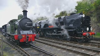 SVR Spring Steam Gala 2024  Severn Valley Railway at Bewdley  Passenger & freight