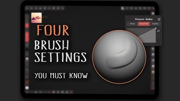 Nomad Sculpt Brush Settings You Must Know | Nomad Sculpt Tutorial