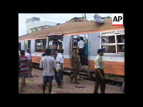 SRI LANKA: DEHIWALA: 70 PEOPLE KILLED IN COMMUTER TRAIN 