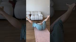 Child’s Pose Yoga Stretch