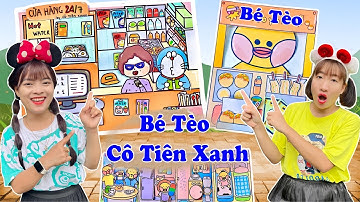 Khám Phá Đồ Chơi Cô Tiên Xanh - Gia Đình Bé Tèo | Hằng Nheo Official