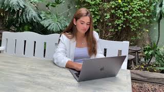 Babson application video Camila Amaya