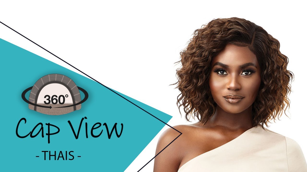 [Cap View] Outre Melted Hairline Synthetic HD Lace Front Wig - THAIS ...