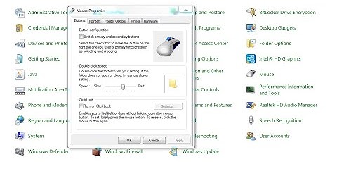 how to  change mouse settings on windows 7 [100% working]