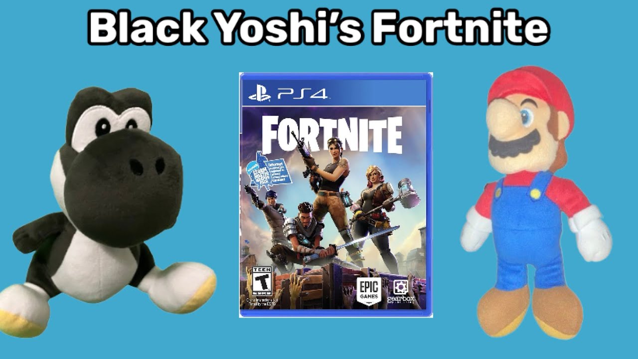 Йоши и Луиджи: Чёрный Йоши в Fortnite
